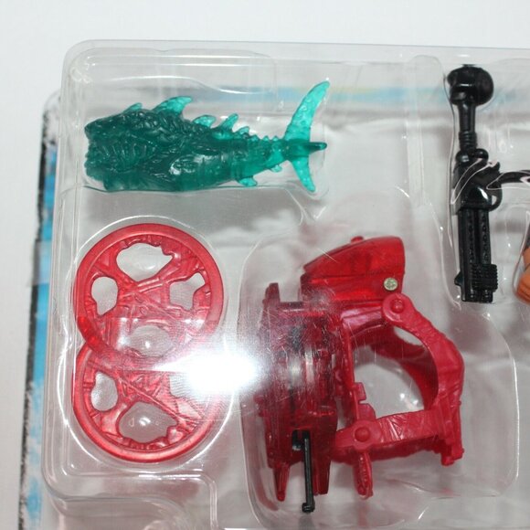 New 1995 Kenner Hasbro Waterworld Deacon Dennis Hopper Helmet Action Figure Toy - Picture 5 of 7